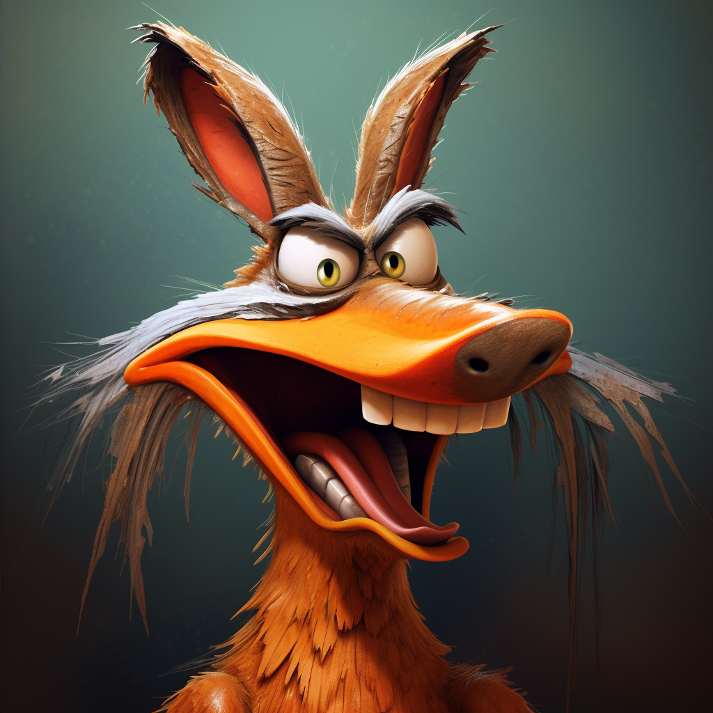 Wile E. Coyote cartoon character