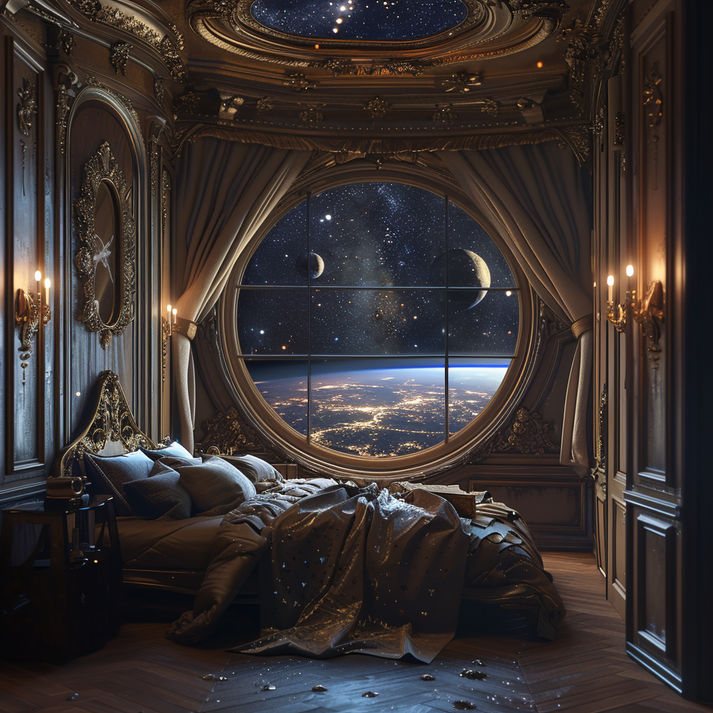 Romantic Universe View from Bedroom