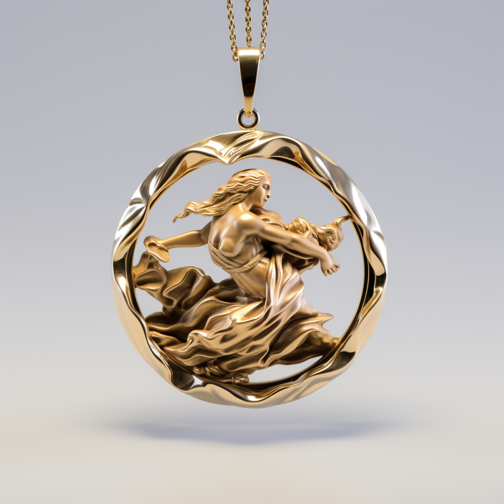 Creation of Adam Jewelry Pendant