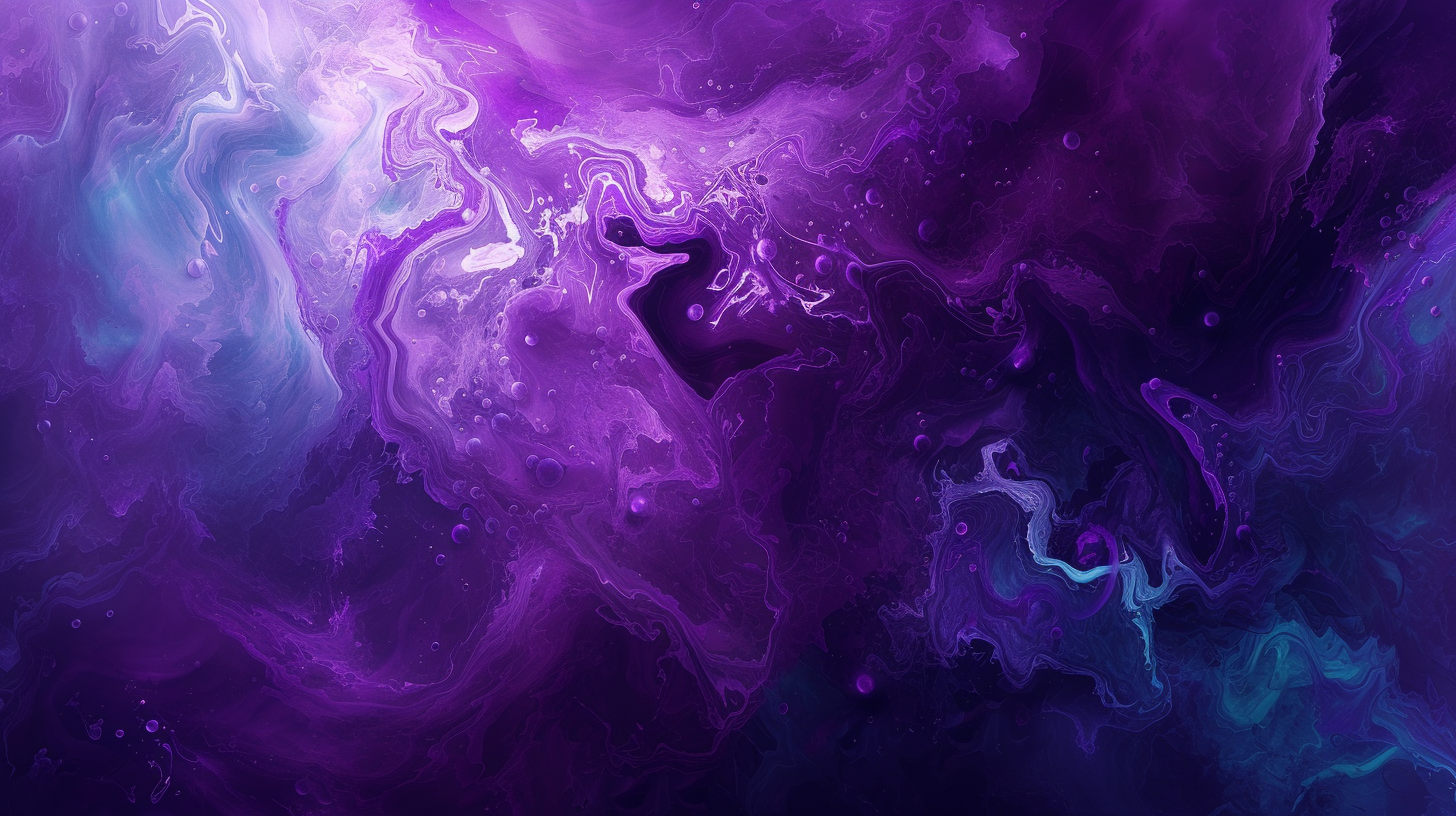 Abstract Surrealism Purple Background