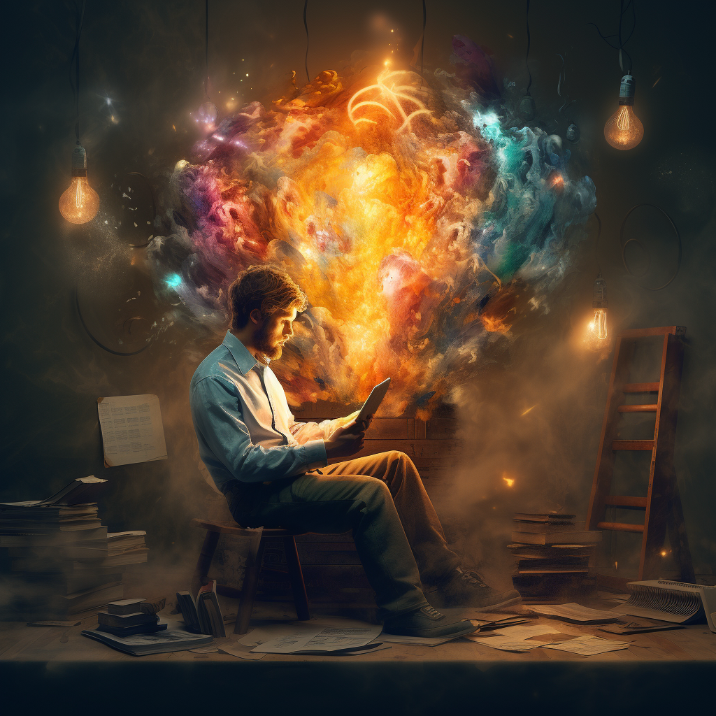 Image depicting creative exploration and imagination