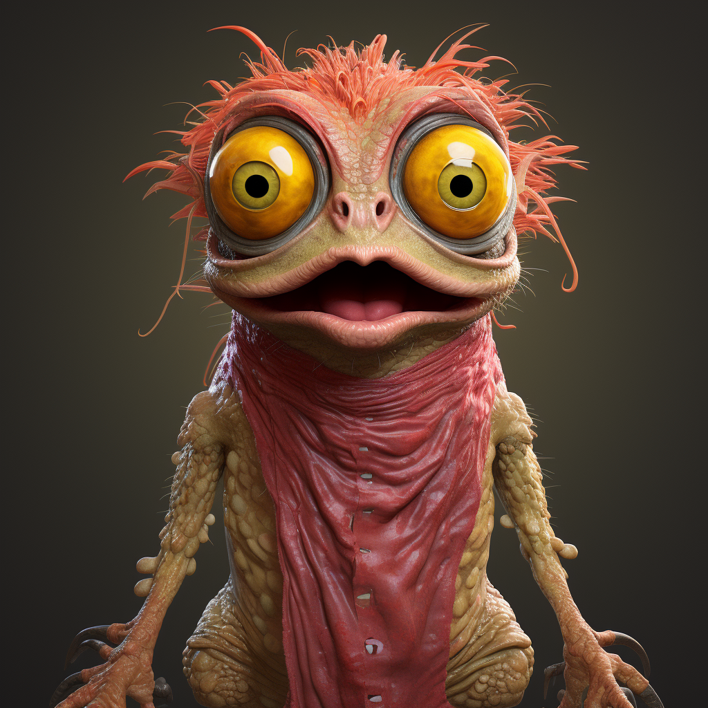 Adorable Jim Henson creature character