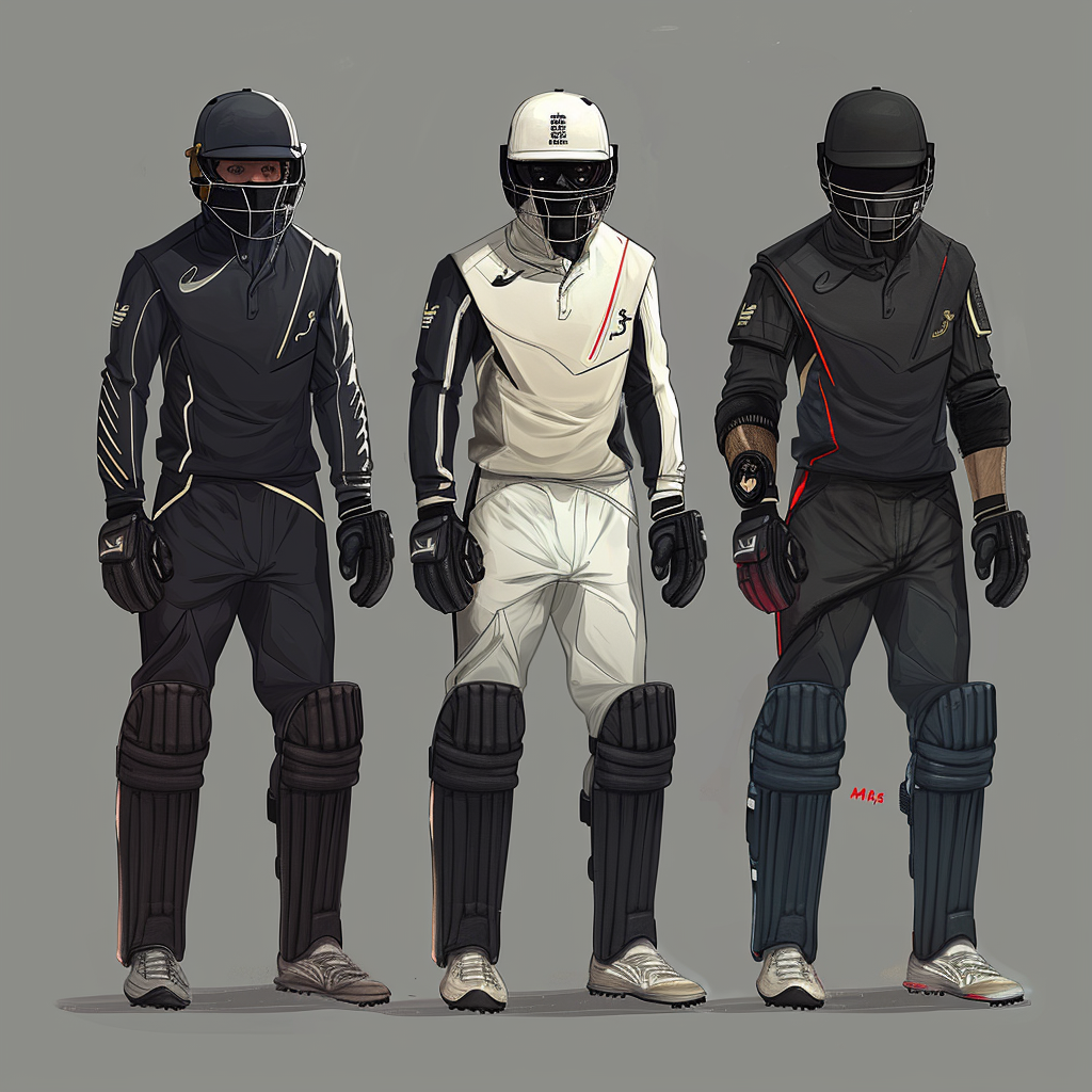 Cricket Uniform Concept Art