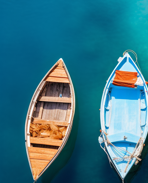 Vibrant Croatia Bay of Boats