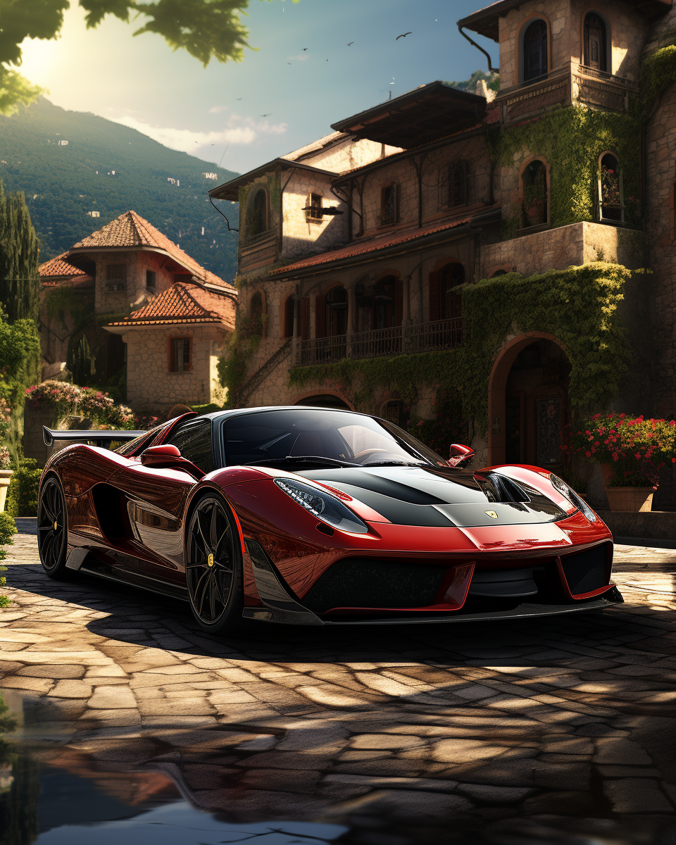 Stunning Croatian Supercar in Photorealistic Rendering