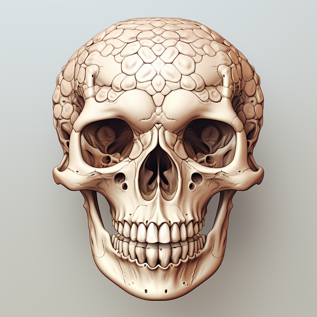 Anatomical Skull of Crotalus Sp