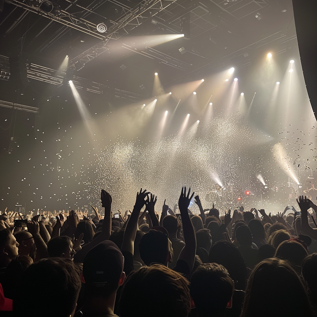 Crowd at Music Show