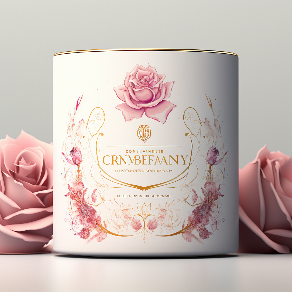 Crowned Consciousness Royal Blossom Candle Logo