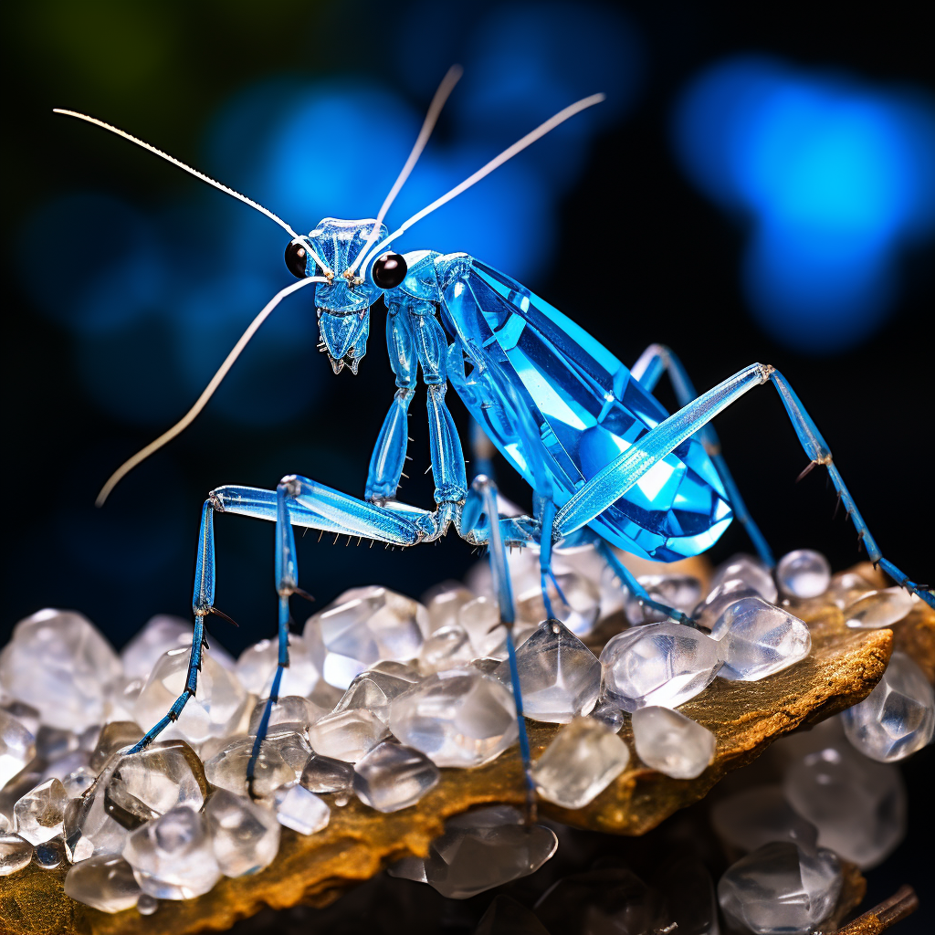 Blue Mantis Picture