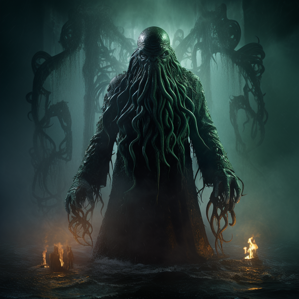 Mysterious Cthulhu creature by Ridley Scott