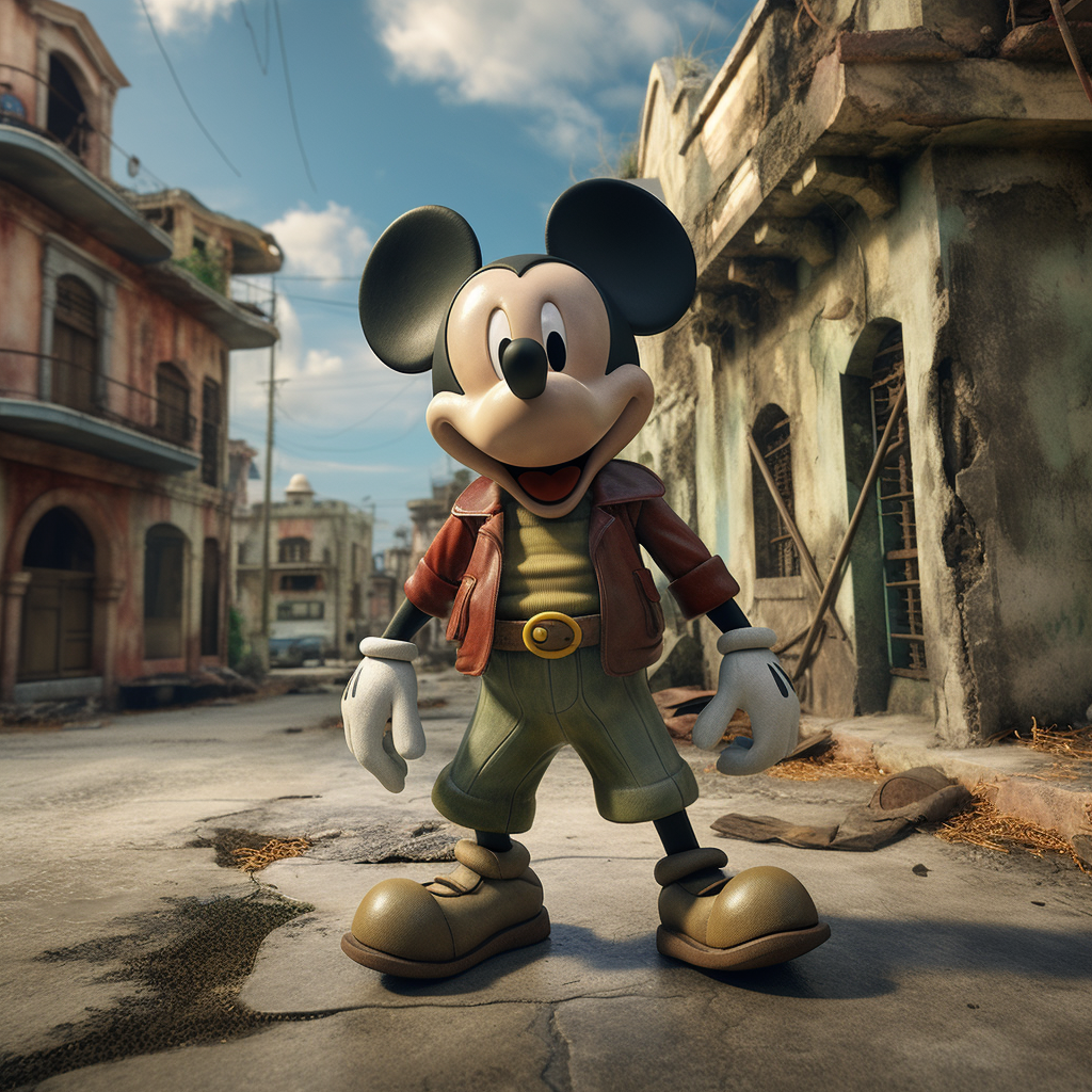 Mickey Mouse in Cuba