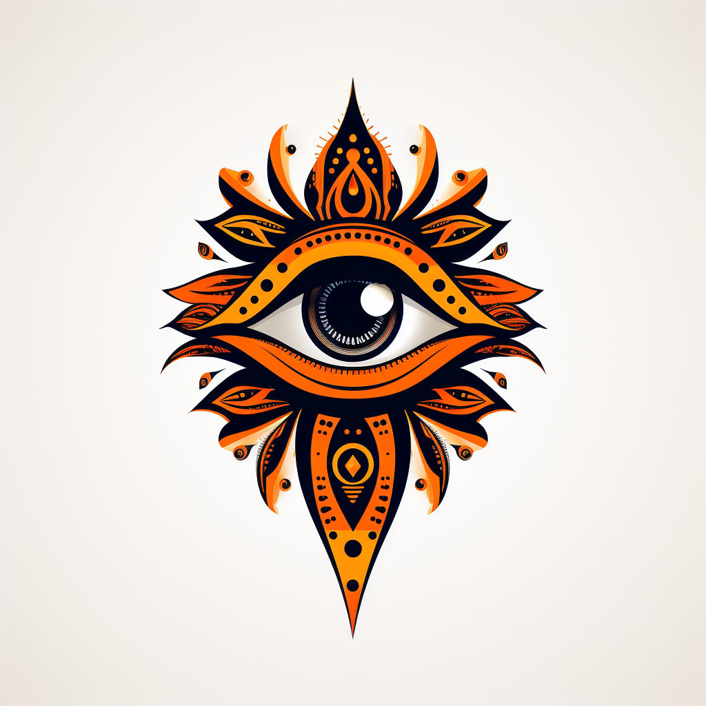 Third Eye Logo for Cultural Event