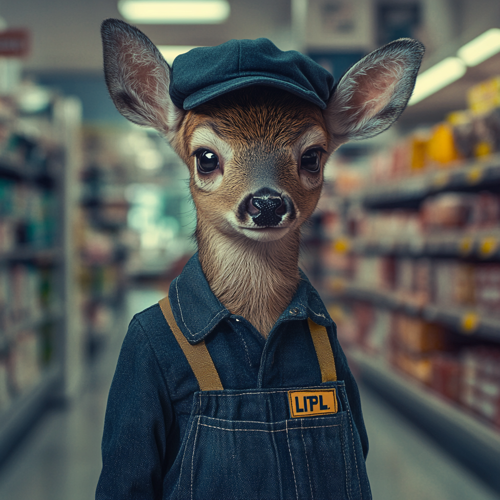 Sad Baby Deer Fawn LIDL