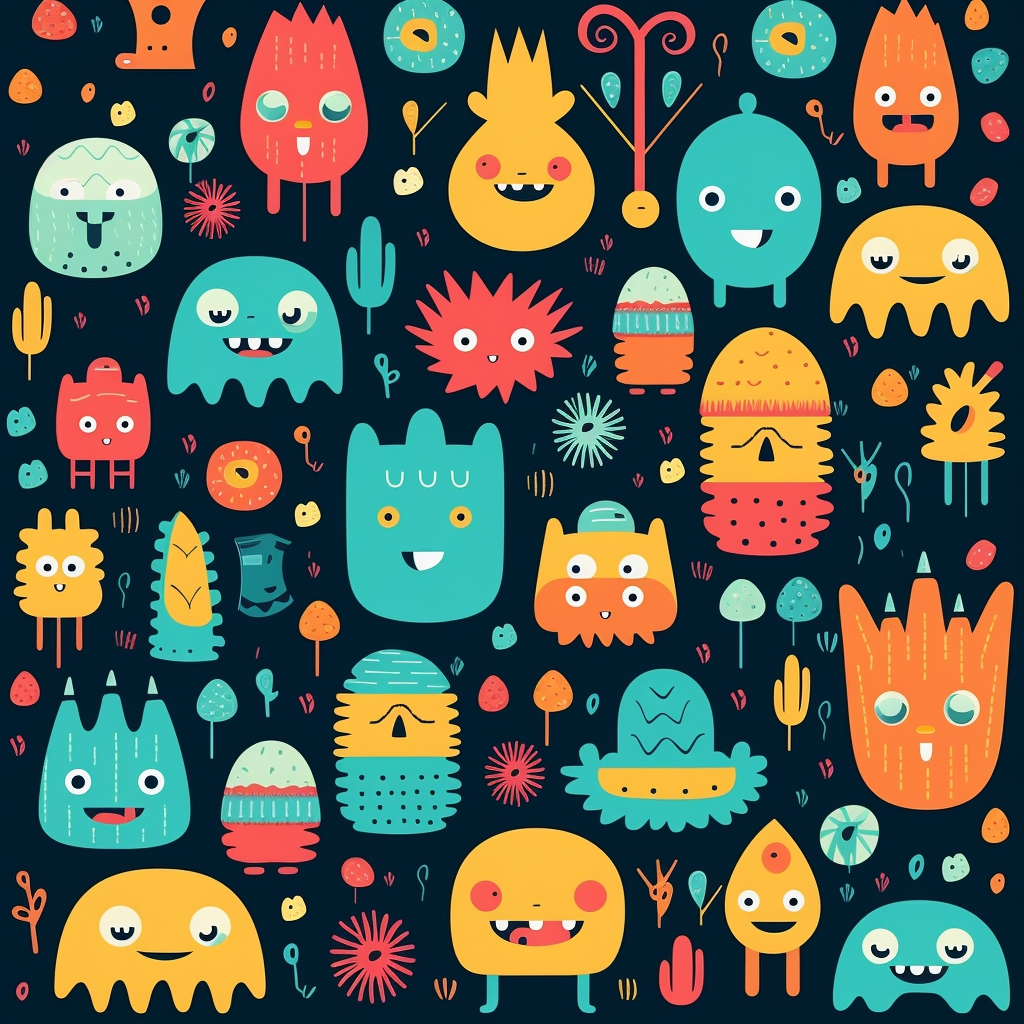 A charming and creative pattern design