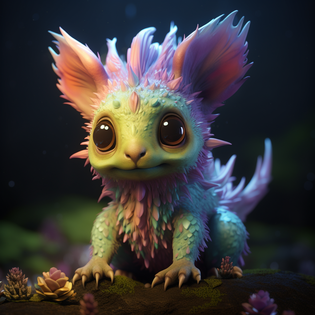 Color Changing Cute Creature