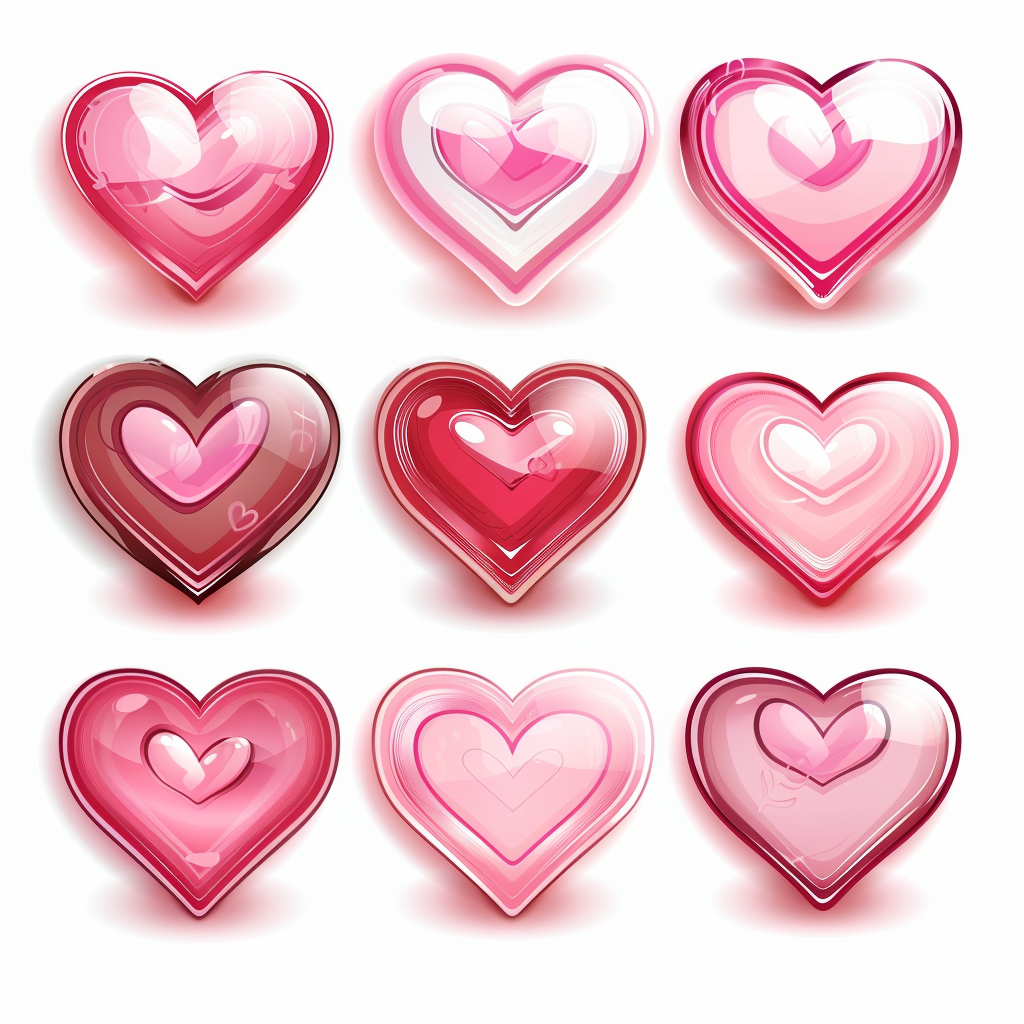 Cute Heart Vector Image