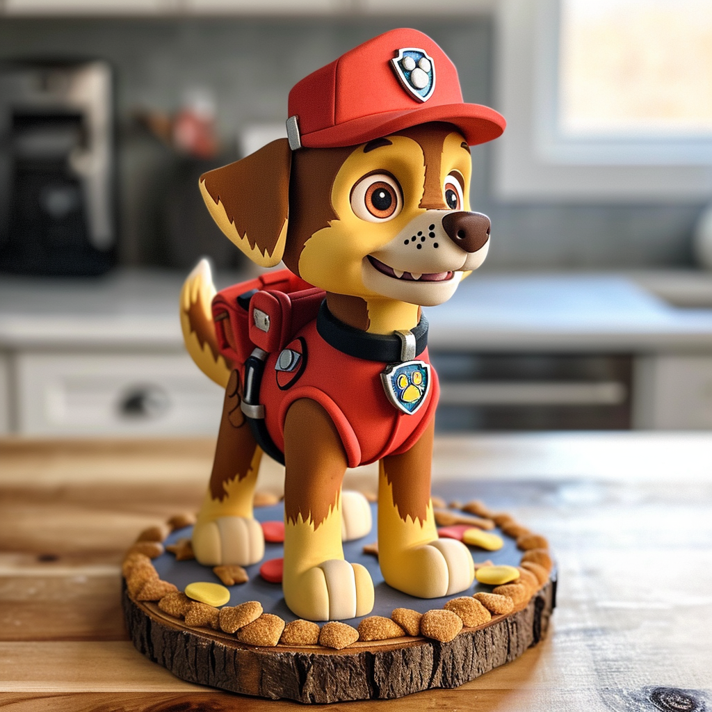 Cute Paw Patrol Cake Image