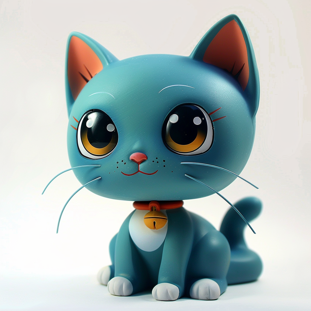 Cute toy cat by Art Baltazar