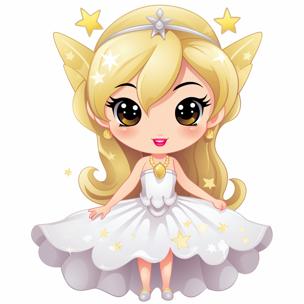 Simple Tinkerbell Fairy Clipart