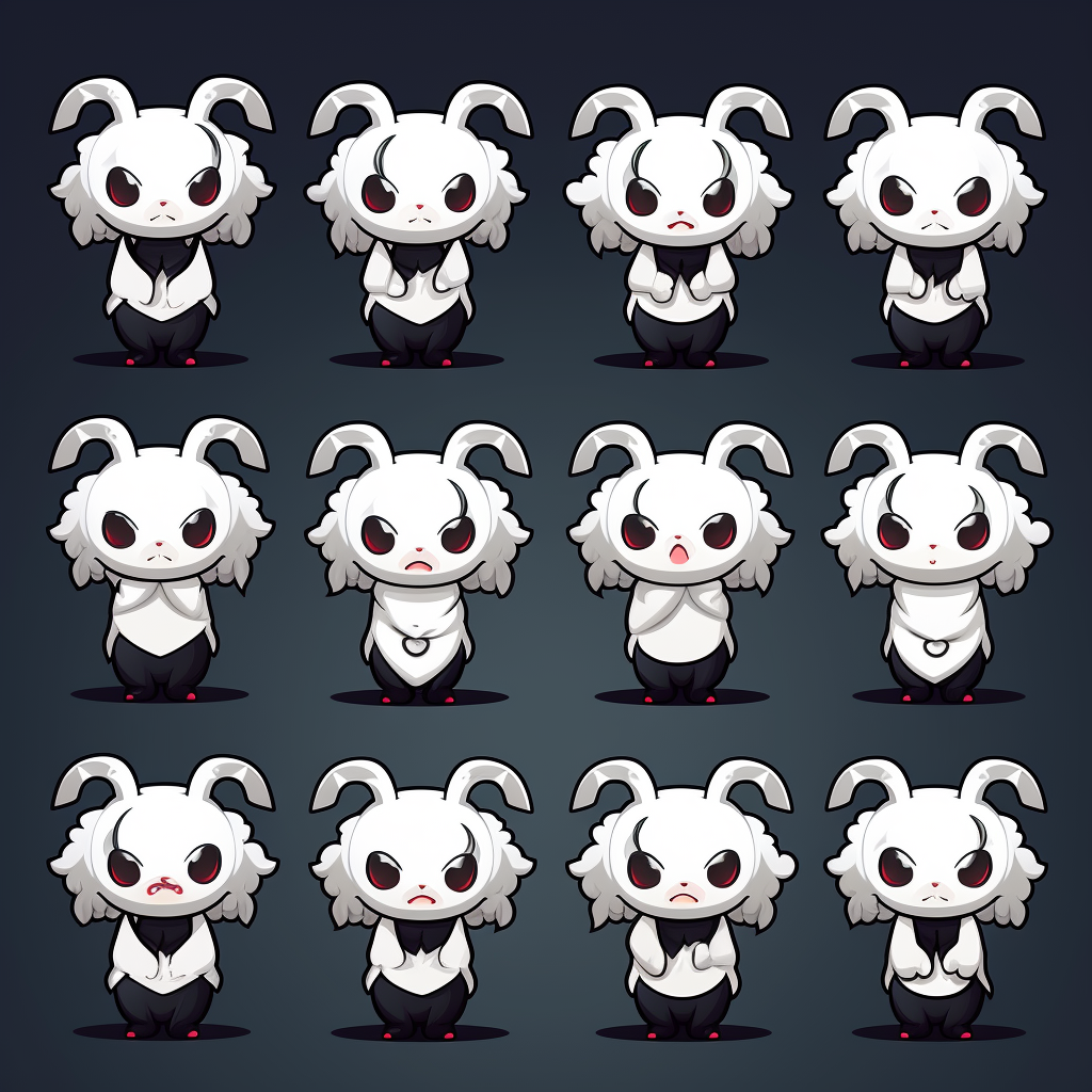 Cute Whimsical Character Sprite