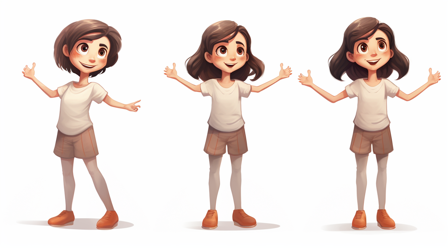 Simple and Cute Character Design