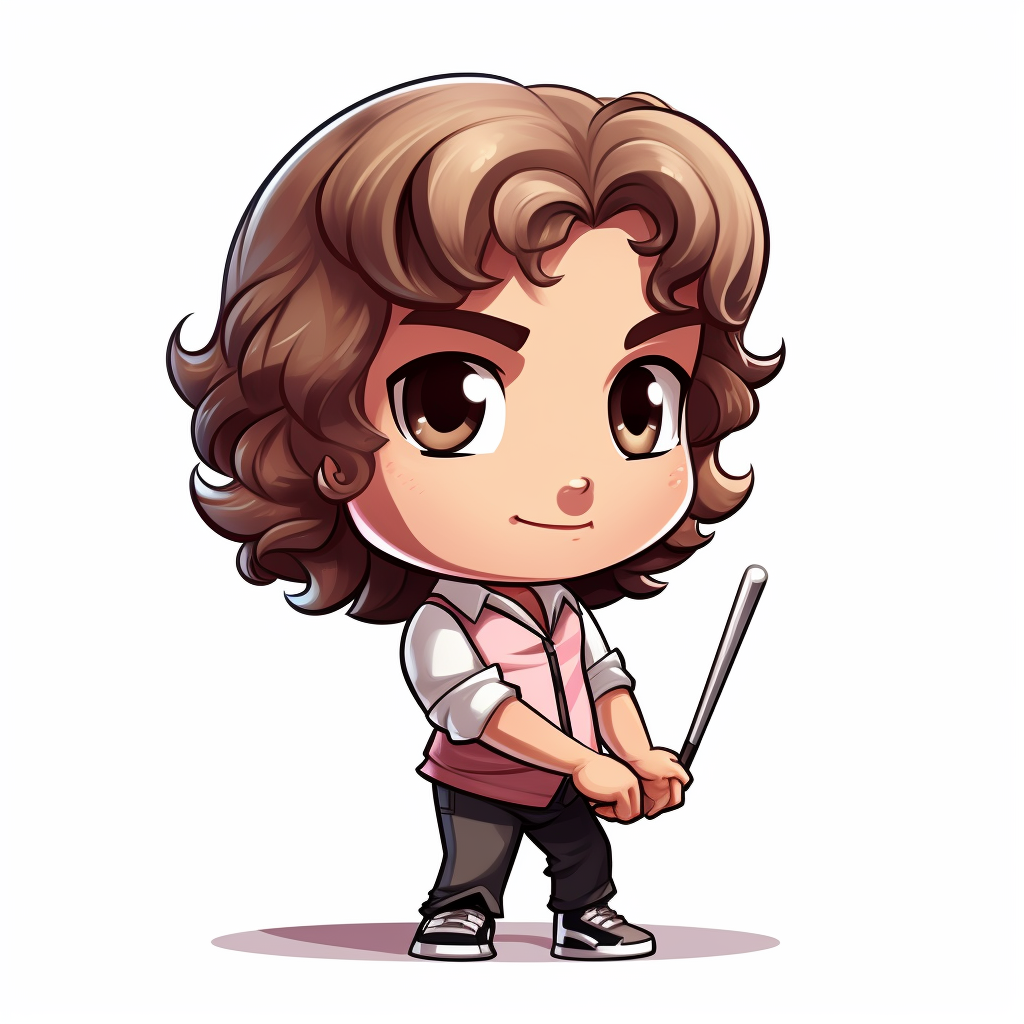 Adorable chibi of Tommy Fleetwood