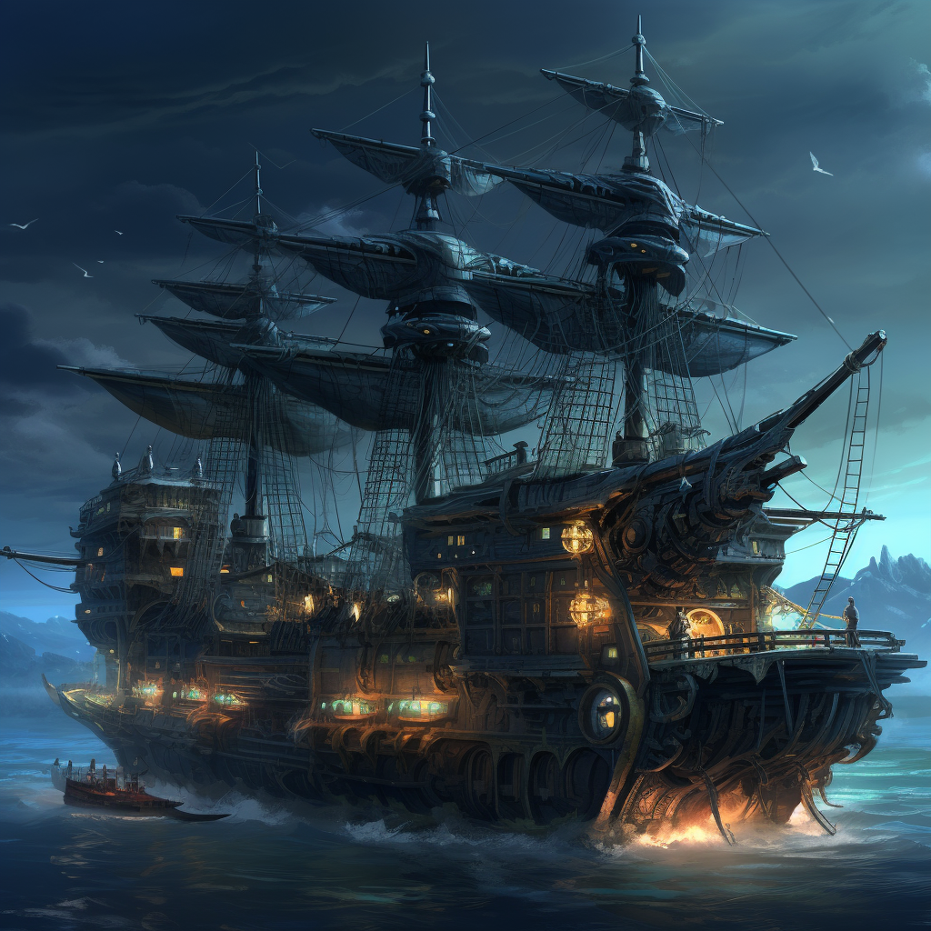 Adventure on the Cyber Pirate Ship