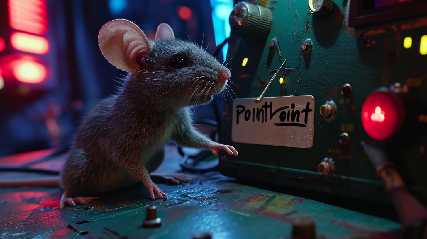 Cybernetic rat calibrating directional antenna