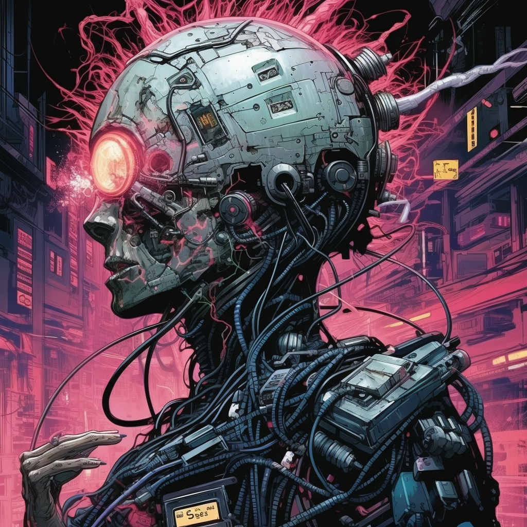 Cyberpsycho goes mad by Josan Gonzalez