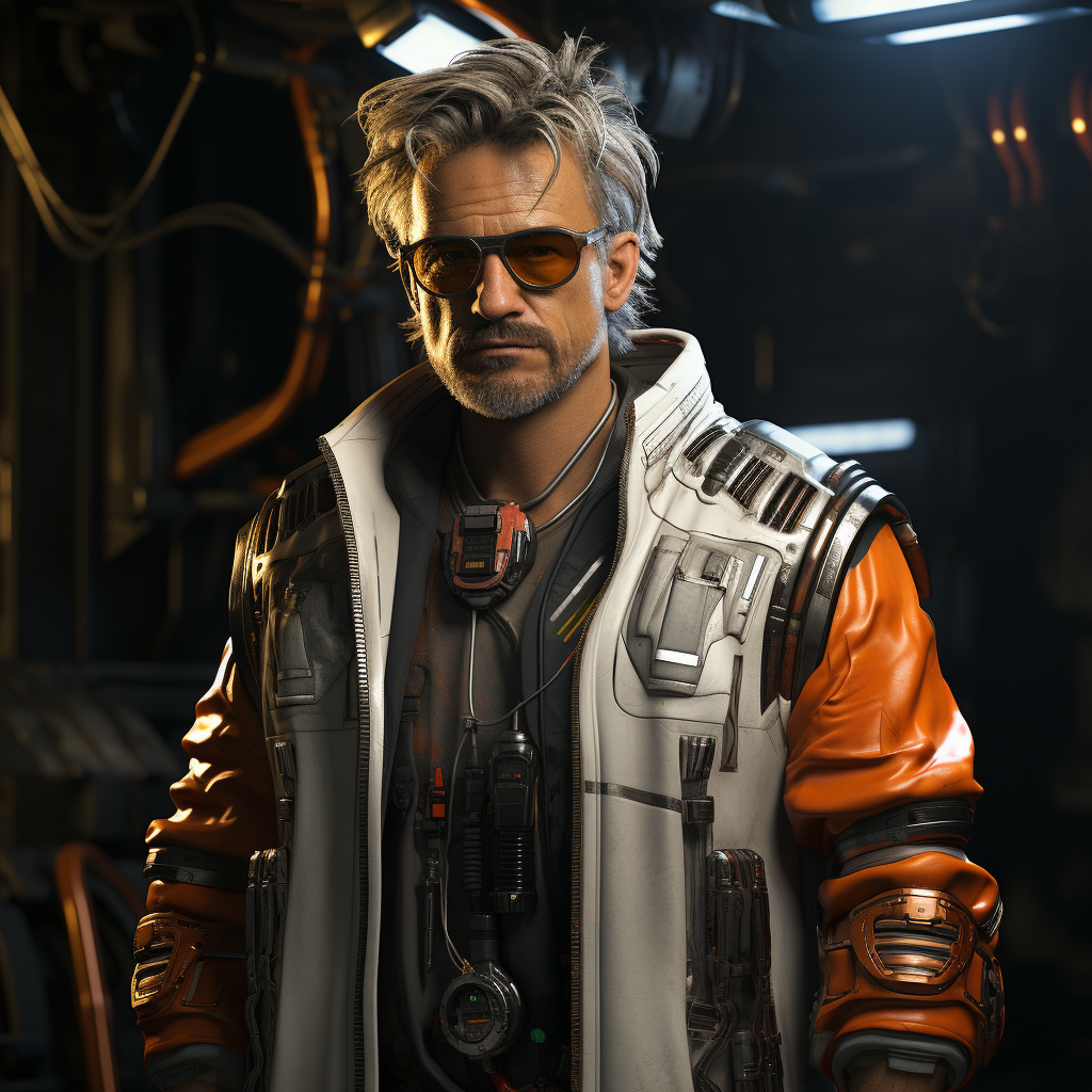 Doctor in Cyberpunk Universe