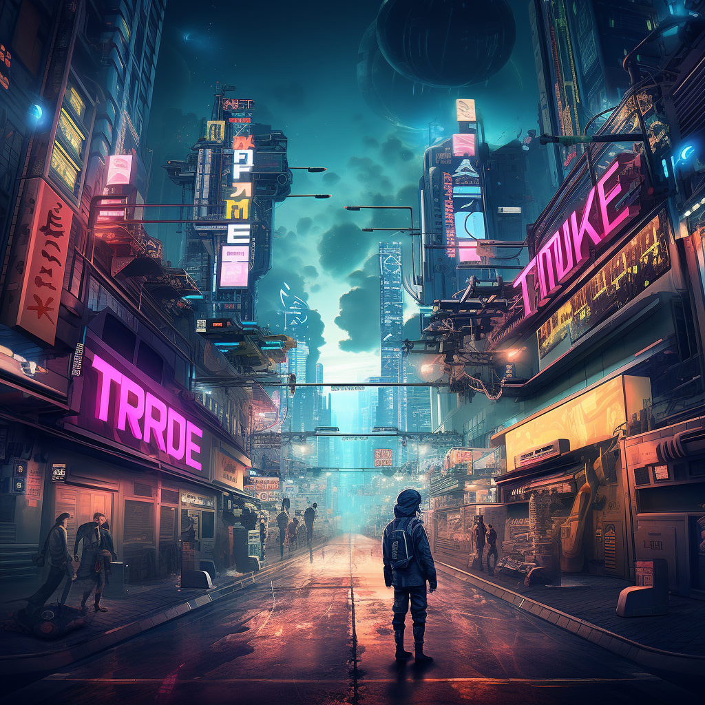 Cyberpunk world with tough choices