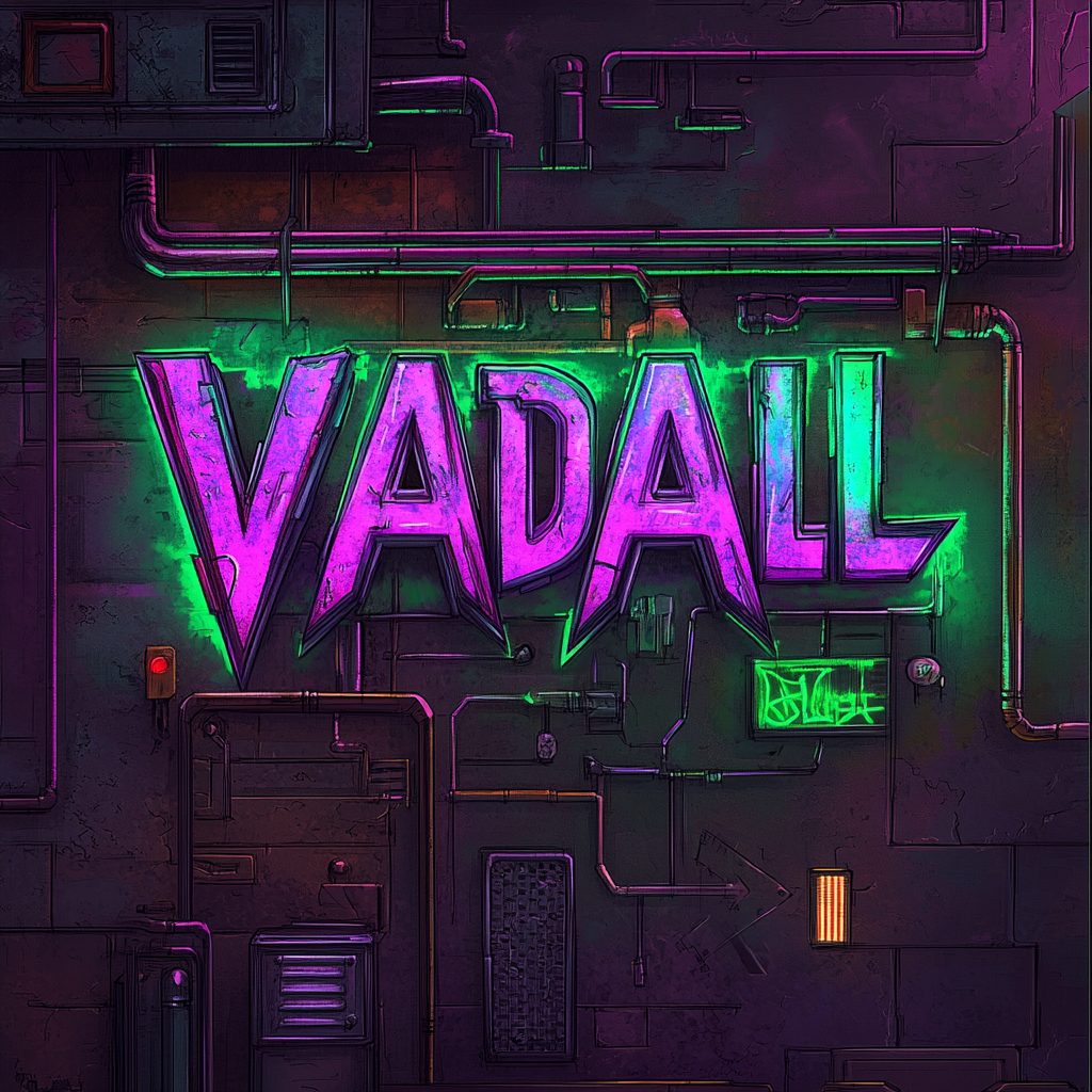 Cyberpunk Vandal Emote Design