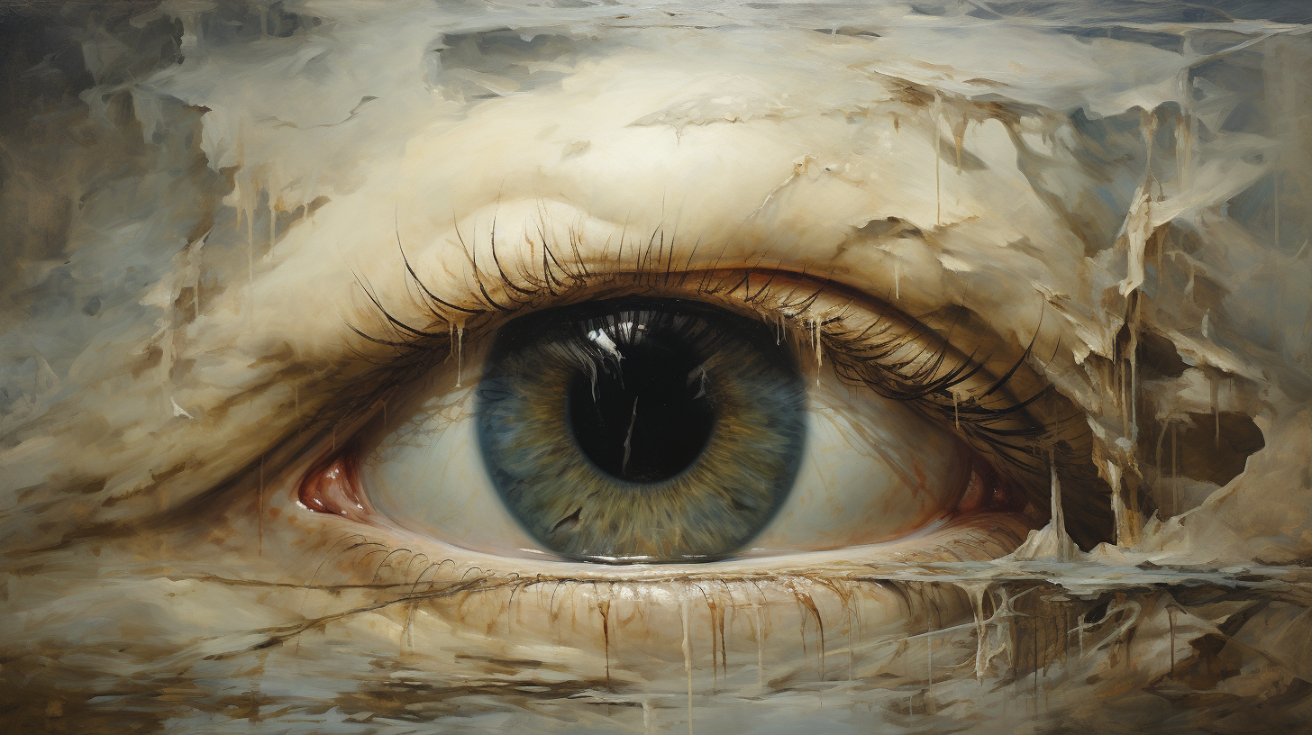 Highly detailed Cyclope Brontes oil painting