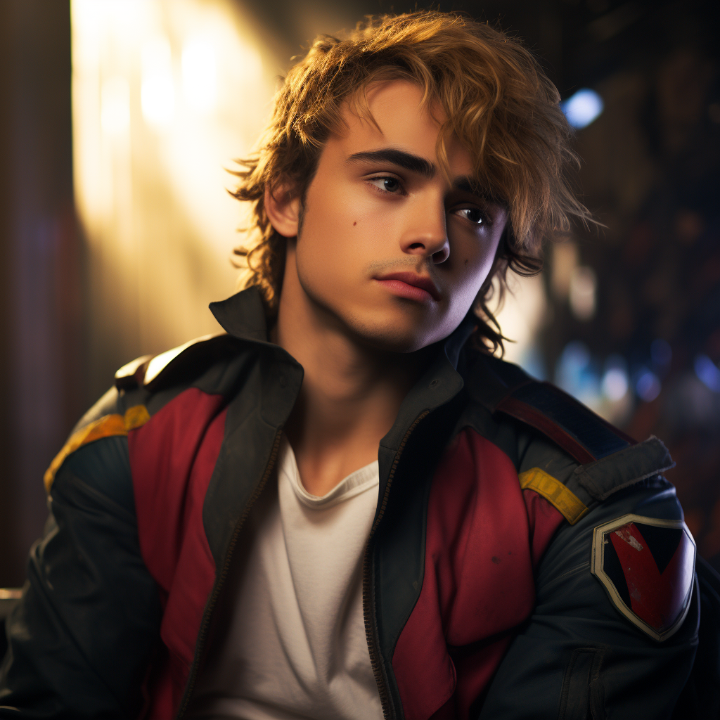 Dacre Montgomery as Zeta Gundam's Quattro Bajeena  image