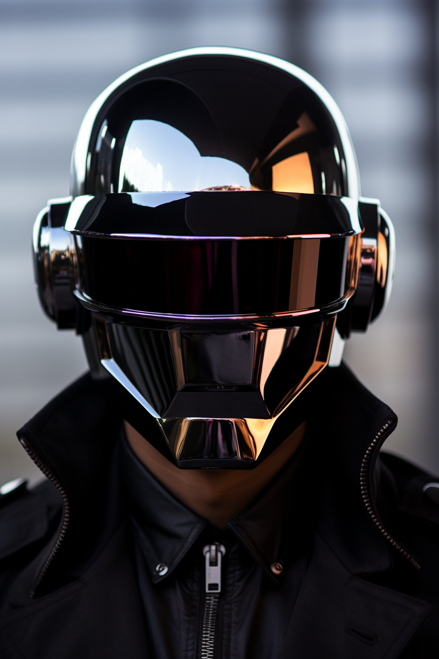 Daft Punk Helmet with Reflective Glass