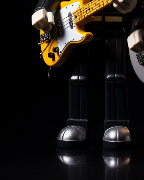 Daft Punk Lego Figures in Harmony