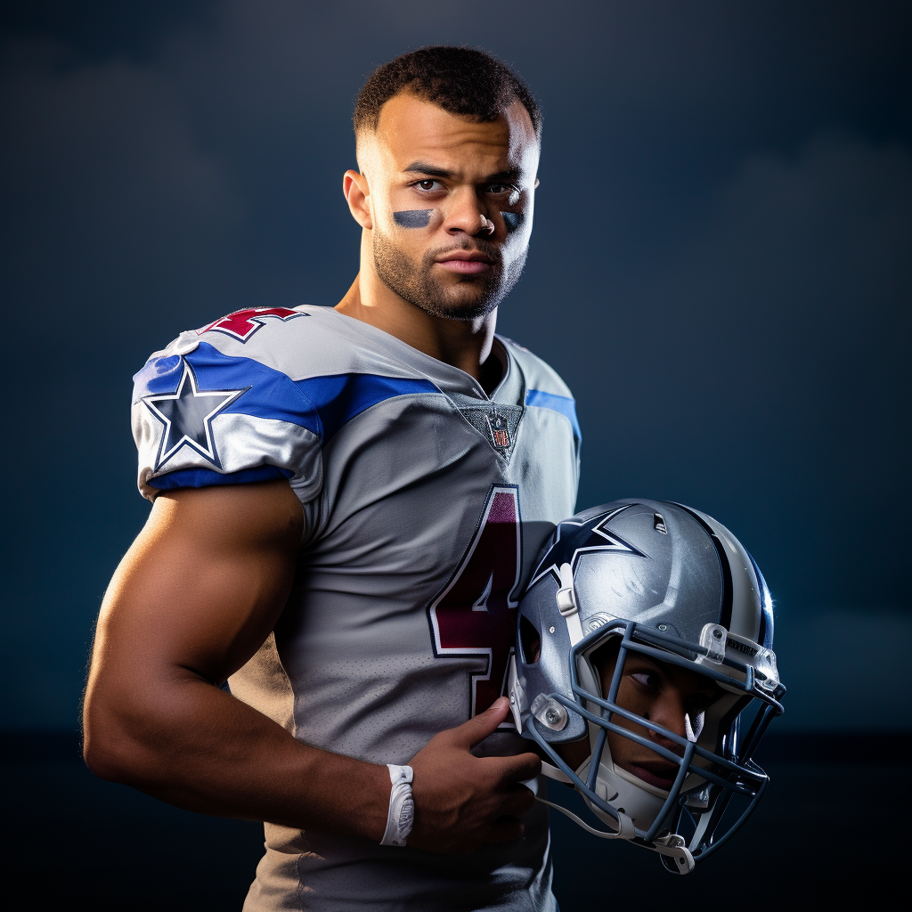 Dak Prescott in Fortnite game