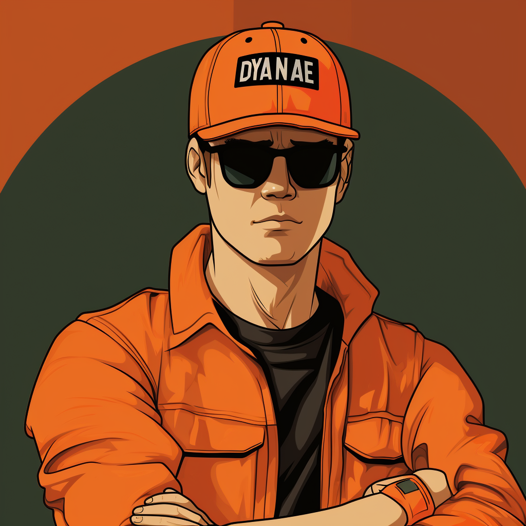 Dale, the exterminator in orange outfit