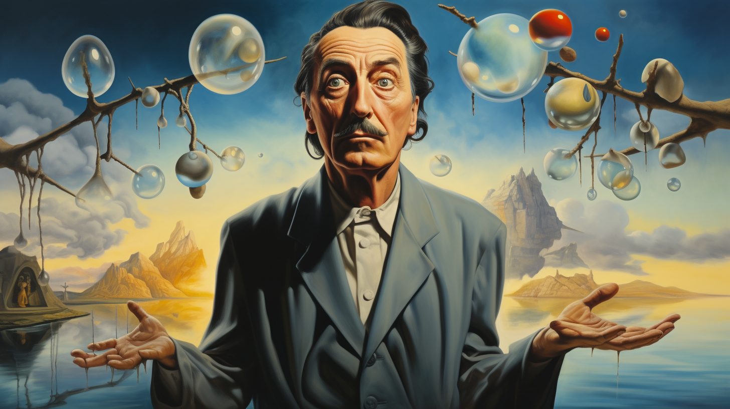 Surreal Dali Artwork Painting