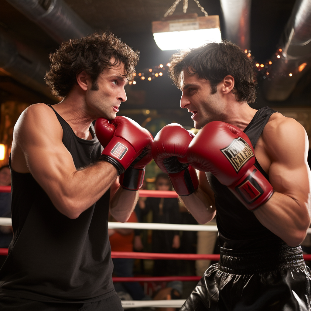 Dan Humphrey boxing fight with Joe Goldberg