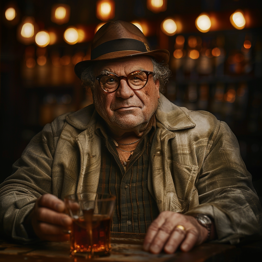 Danny Devito EH Taylor Whiskey Man