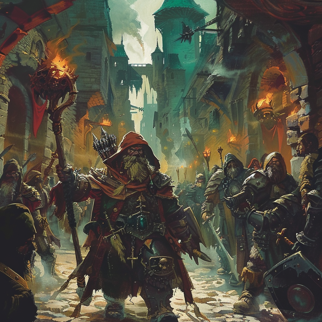 Dark Dwarf in WFRP World