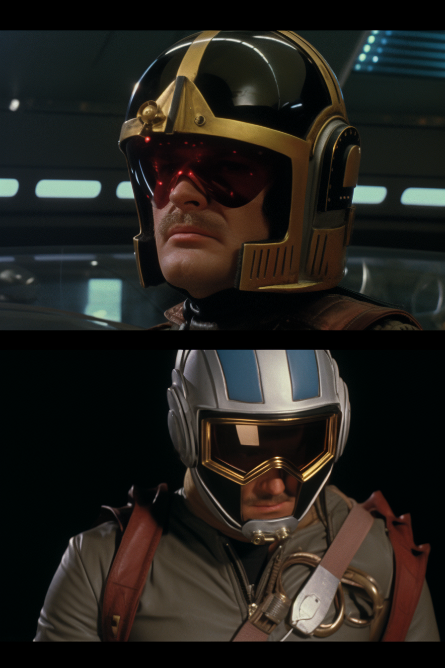 Starlord in Iconic Helmet Artwork