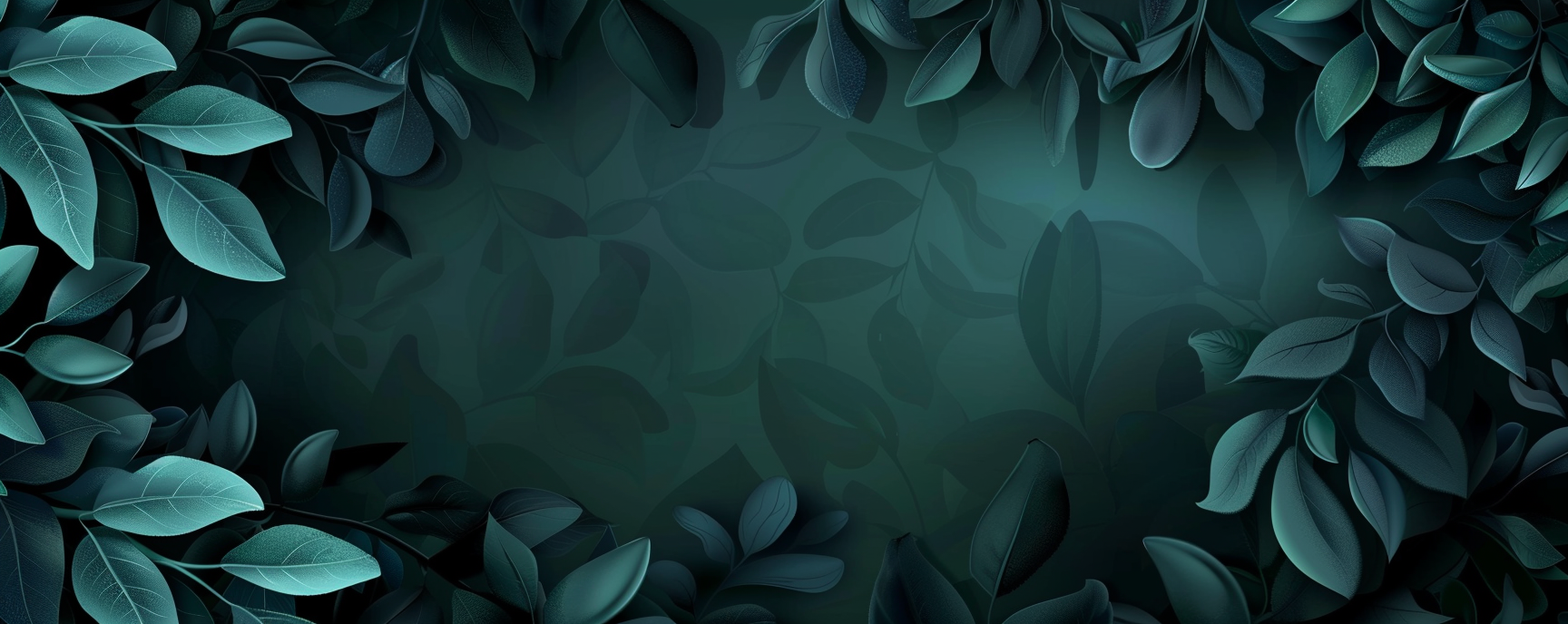 Dark green shadow effects vector drawing