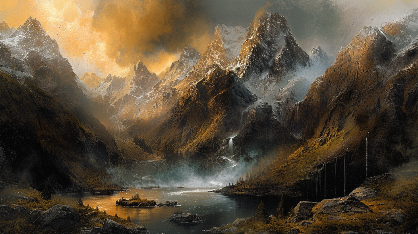 Liam Sharp Inspired Mountain Creek Artwork