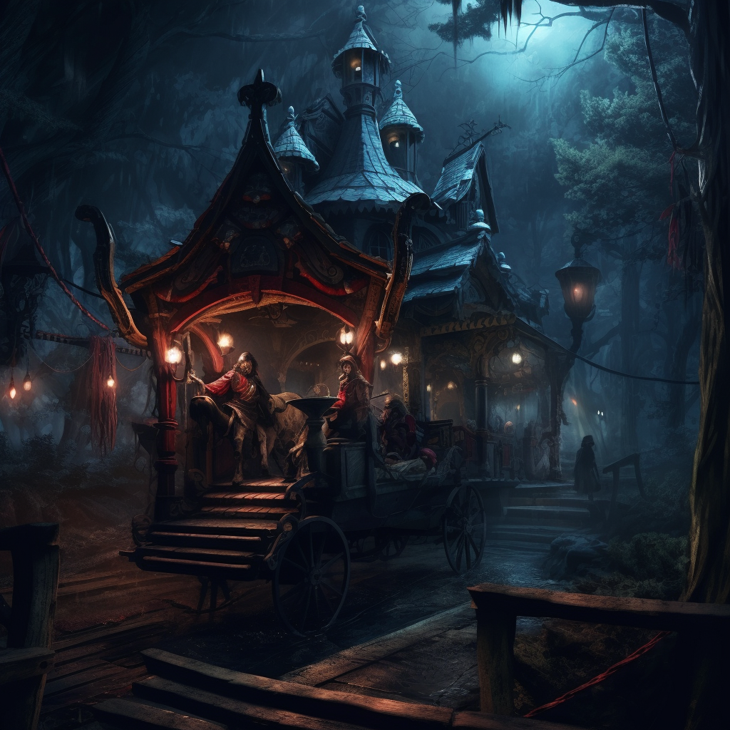 Enchanting Fantasy Themed Dark Ride