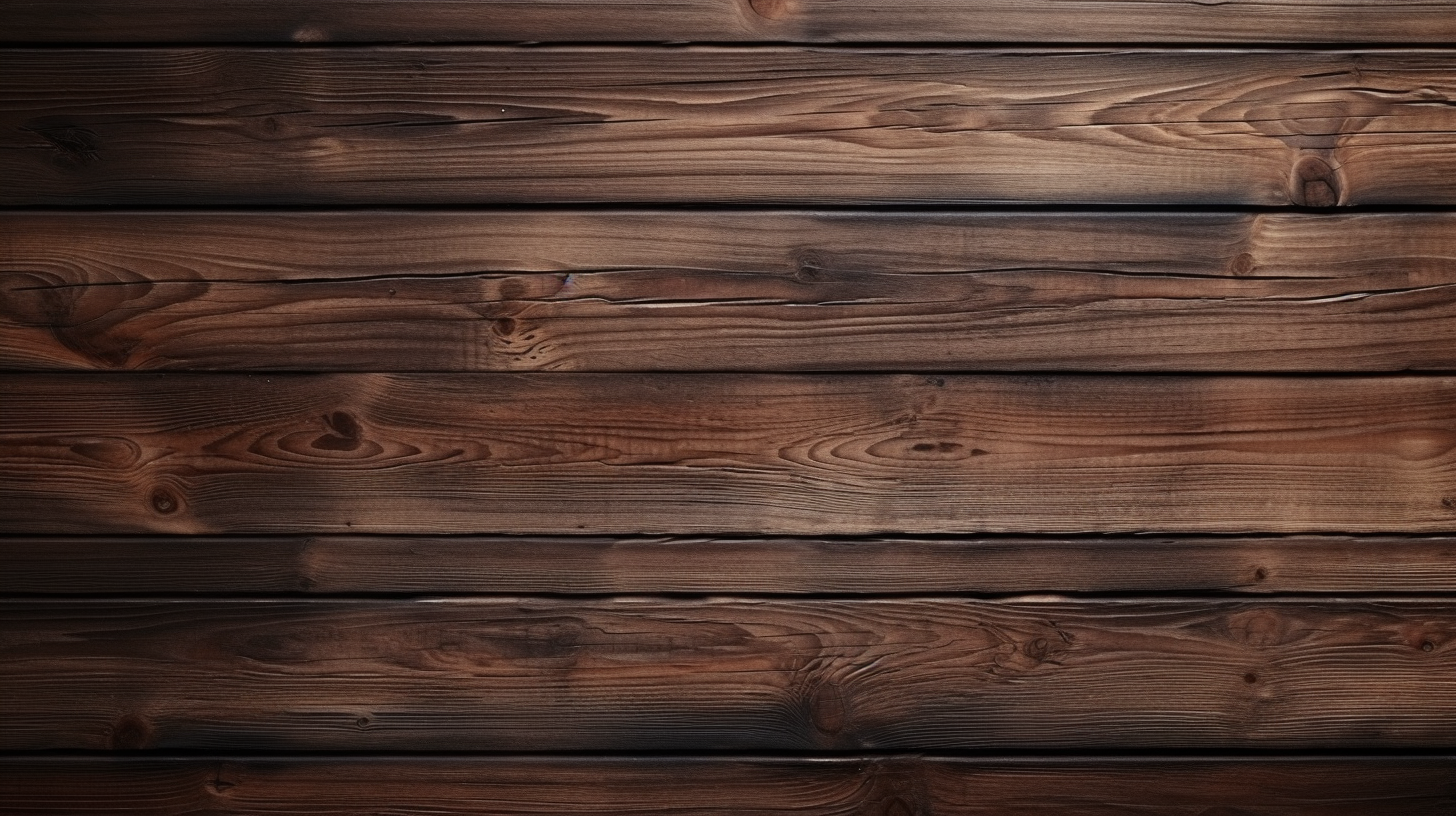 Rustic Dark Wooden Planks Texture