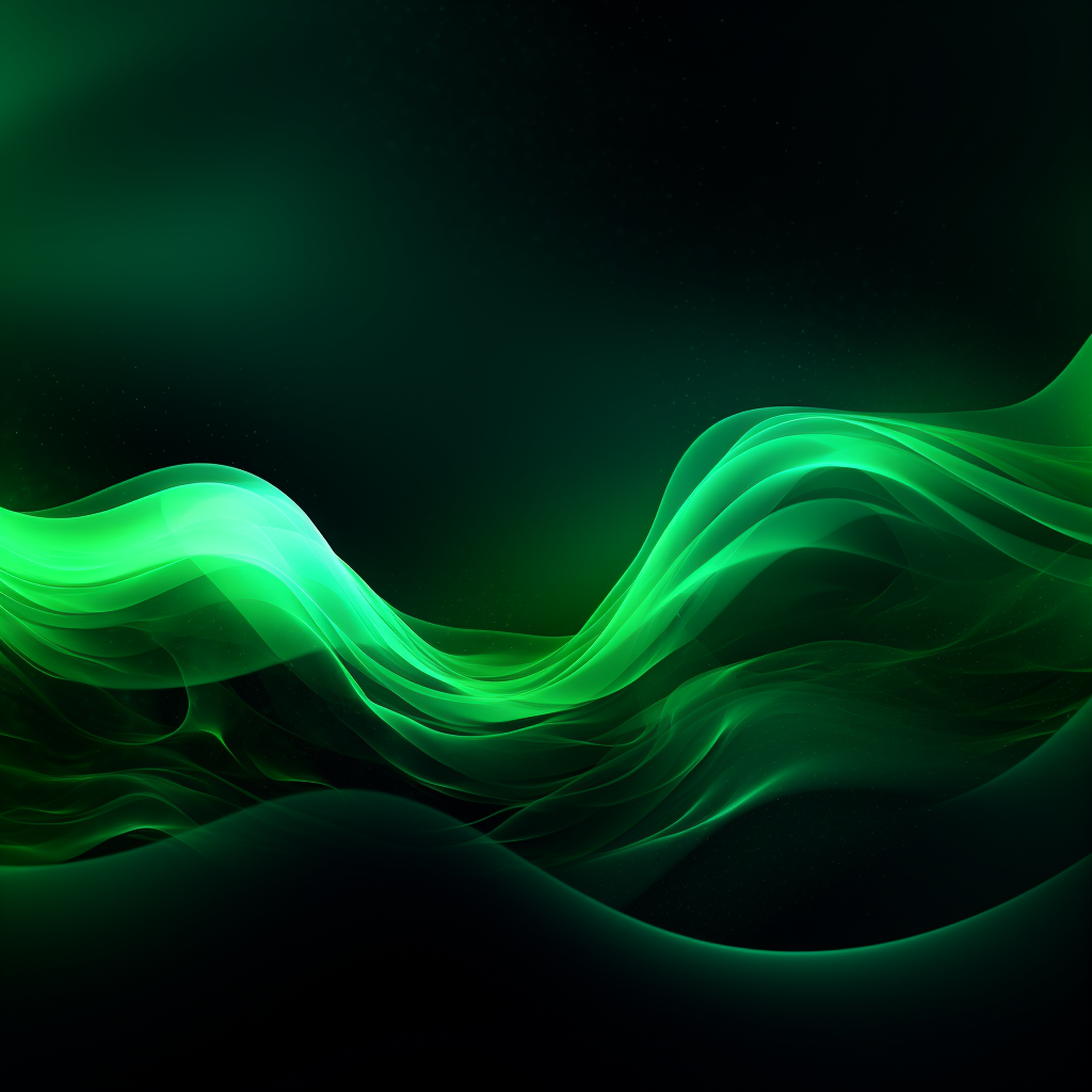 Abstract energy waves on dark texture