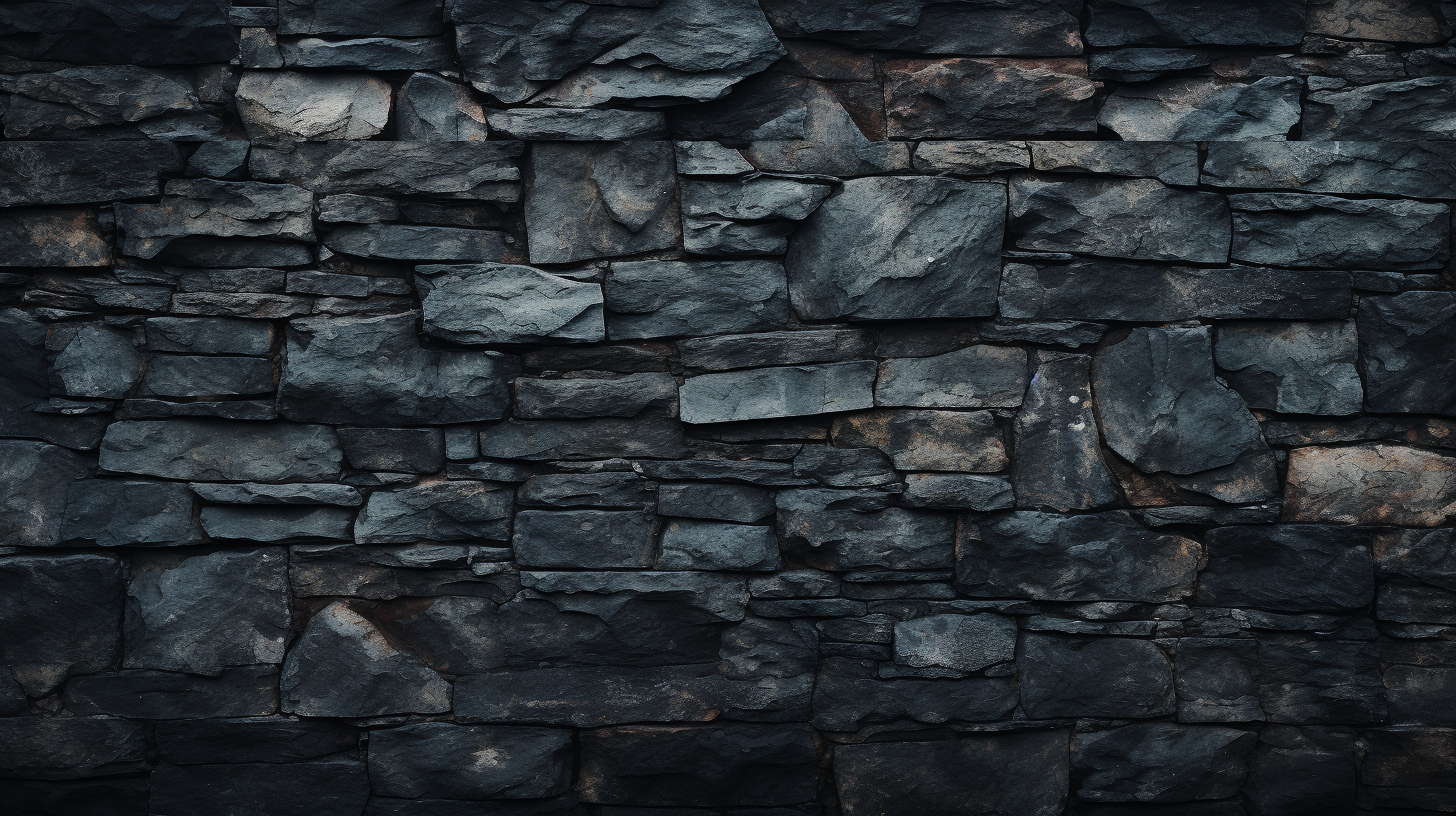 Close-up of a dark wall texture