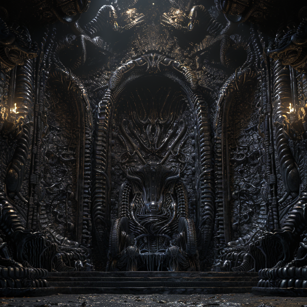 Dark throne room hive inspiration